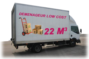 Demenageur low cost 22m3